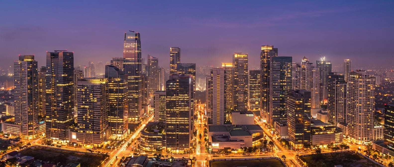 Manila BGC skyline