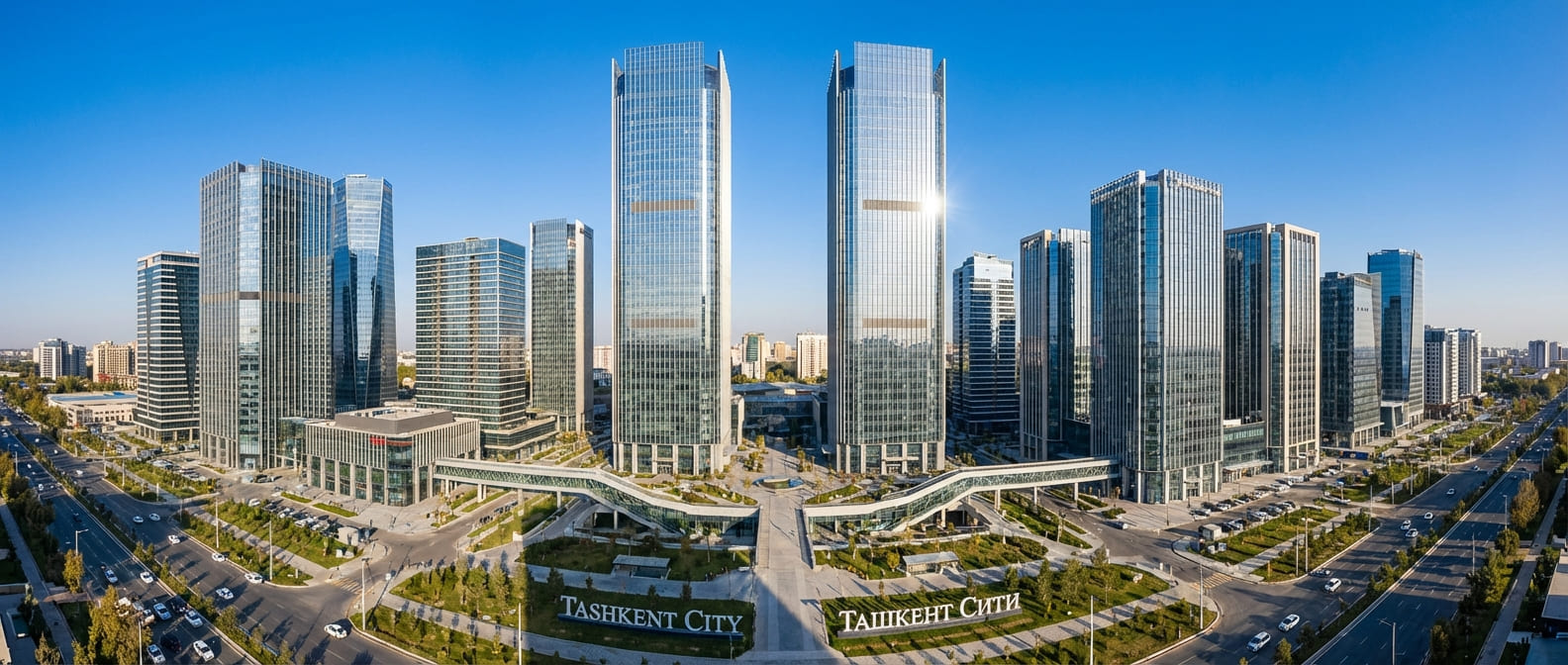 Tashkent City IBC towers
