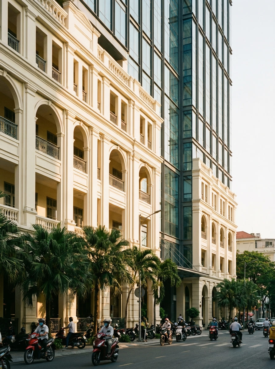 District 1 Saigon office building